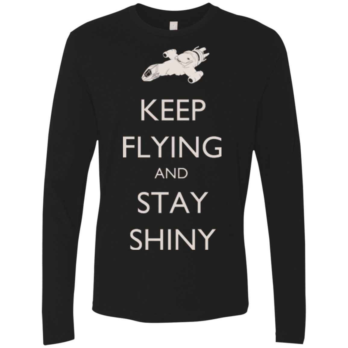 T-Shirts Black / Small Stay Shiny Men's Premium Long Sleeve