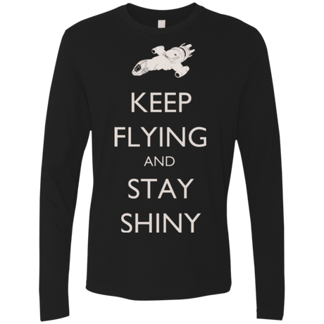 T-Shirts Black / Small Stay Shiny Men's Premium Long Sleeve