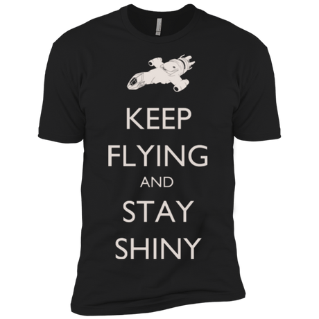 T-Shirts Black / X-Small Stay Shiny Men's Premium T-Shirt