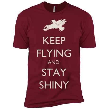 T-Shirts Cardinal / X-Small Stay Shiny Men's Premium T-Shirt