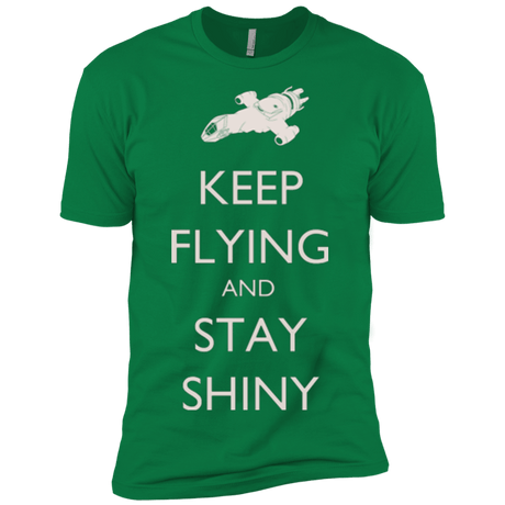 T-Shirts Kelly Green / X-Small Stay Shiny Men's Premium T-Shirt