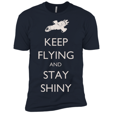 T-Shirts Midnight Navy / X-Small Stay Shiny Men's Premium T-Shirt