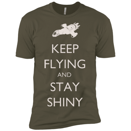 T-Shirts Military Green / X-Small Stay Shiny Men's Premium T-Shirt