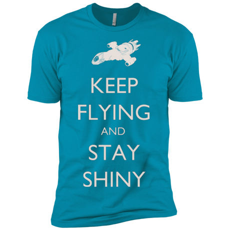 T-Shirts Turquoise / X-Small Stay Shiny Men's Premium T-Shirt