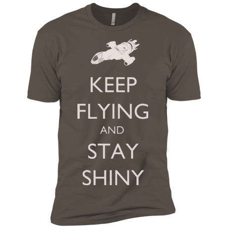 T-Shirts Warm Grey / X-Small Stay Shiny Men's Premium T-Shirt