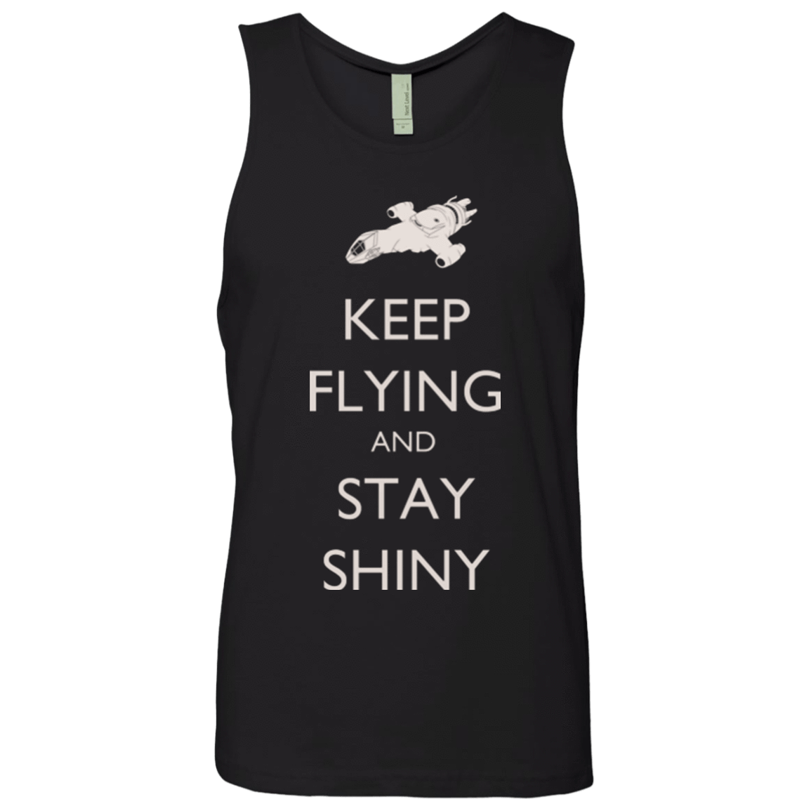 T-Shirts Black / Small Stay Shiny Men's Premium Tank Top