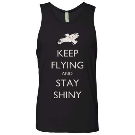 T-Shirts Black / Small Stay Shiny Men's Premium Tank Top