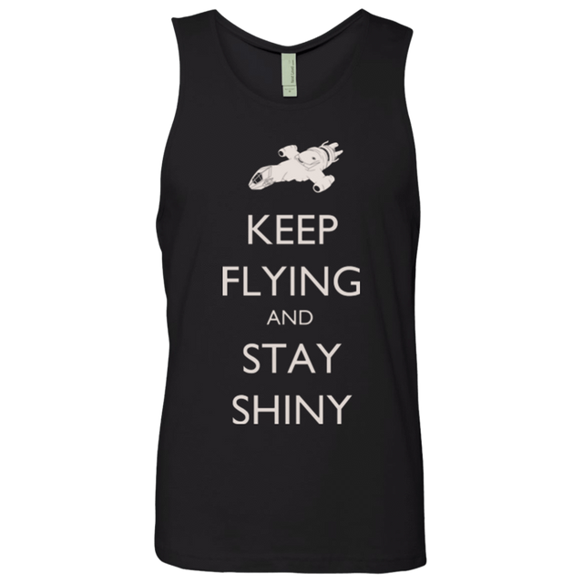 T-Shirts Black / Small Stay Shiny Men's Premium Tank Top