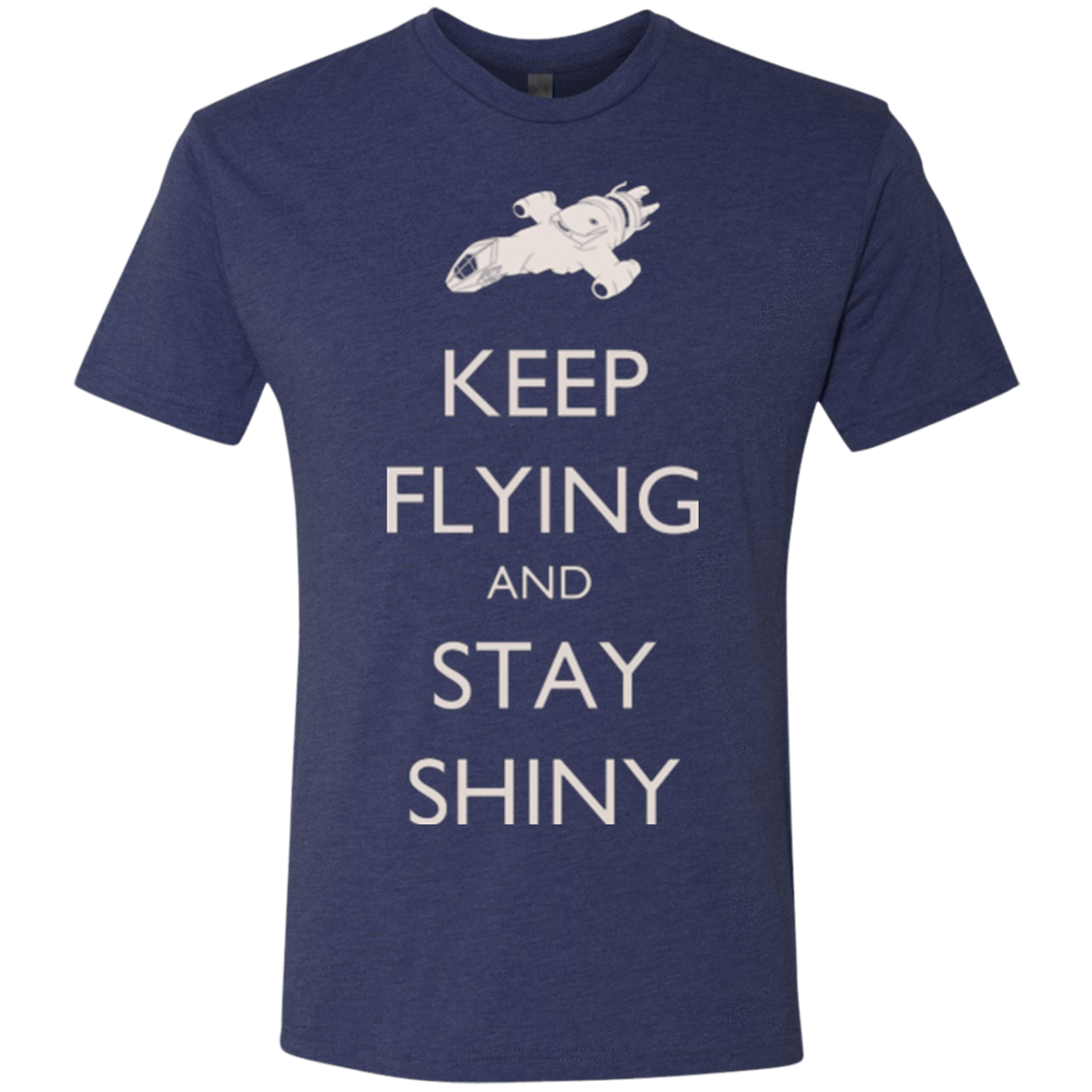 T-Shirts Vintage Navy / Small Stay Shiny Men's Triblend T-Shirt