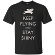 T-Shirts Black / Small Stay Shiny T-Shirt