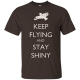 T-Shirts Dark Chocolate / Small Stay Shiny T-Shirt