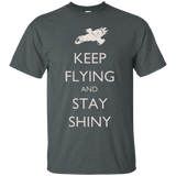 T-Shirts Dark Heather / Small Stay Shiny T-Shirt