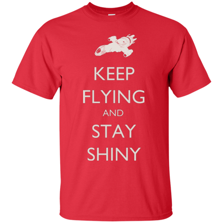 T-Shirts Red / Small Stay Shiny T-Shirt