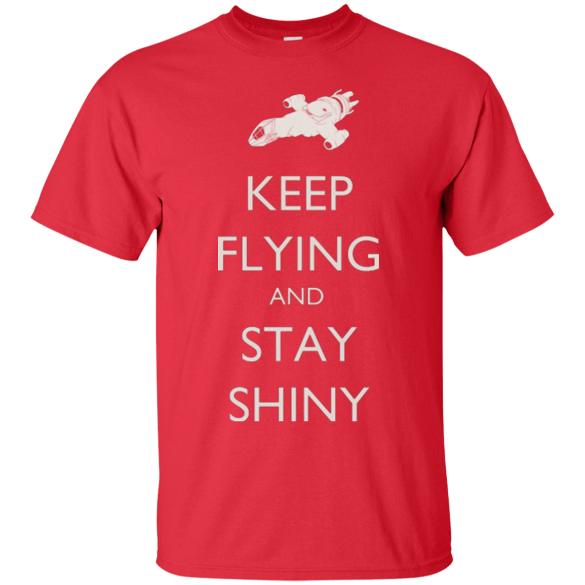 T-Shirts Red / Small Stay Shiny T-Shirt