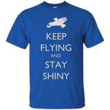 T-Shirts Royal / Small Stay Shiny T-Shirt