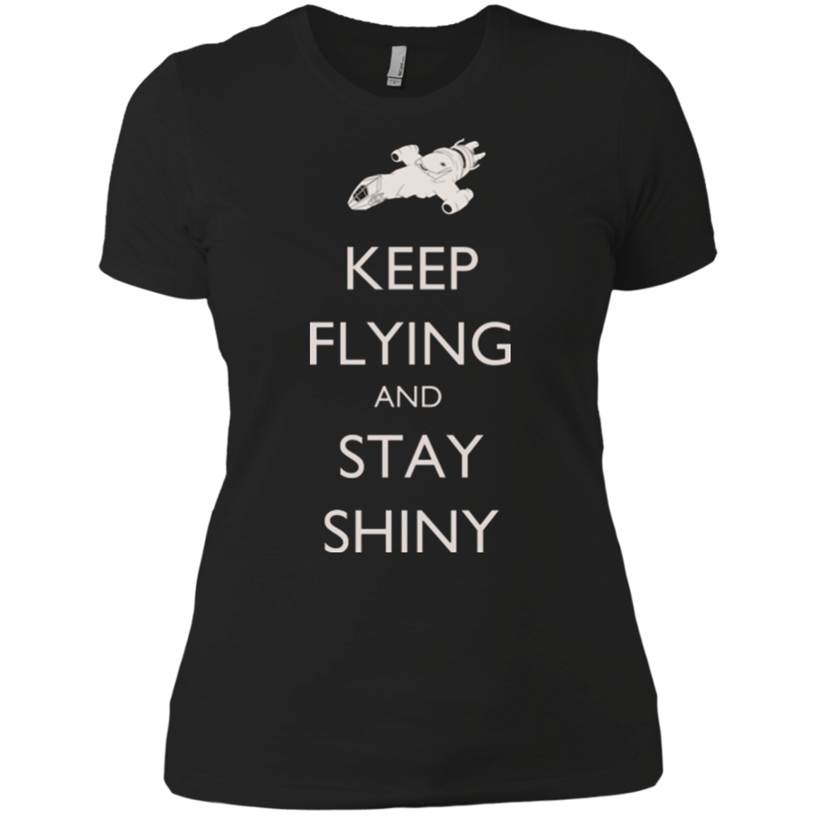 T-Shirts Black / X-Small Stay Shiny Women's Premium T-Shirt