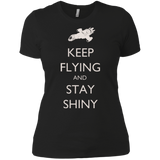 T-Shirts Black / X-Small Stay Shiny Women's Premium T-Shirt