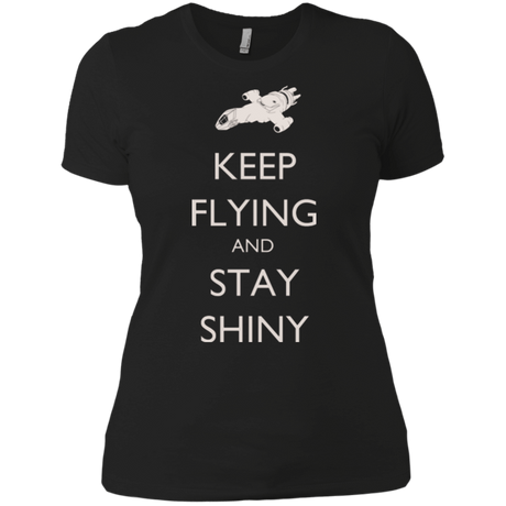 T-Shirts Black / X-Small Stay Shiny Women's Premium T-Shirt