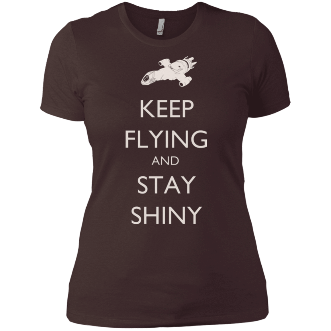 T-Shirts Dark Chocolate / X-Small Stay Shiny Women's Premium T-Shirt
