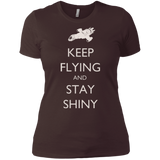 T-Shirts Dark Chocolate / X-Small Stay Shiny Women's Premium T-Shirt