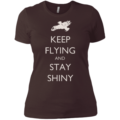 T-Shirts Dark Chocolate / X-Small Stay Shiny Women's Premium T-Shirt