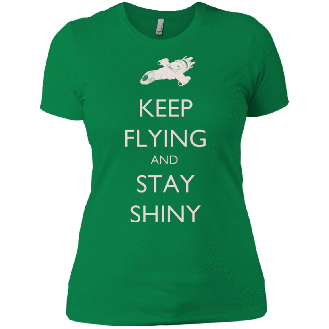 T-Shirts Kelly Green / X-Small Stay Shiny Women's Premium T-Shirt
