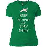 T-Shirts Kelly Green / X-Small Stay Shiny Women's Premium T-Shirt