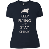 T-Shirts Midnight Navy / X-Small Stay Shiny Women's Premium T-Shirt