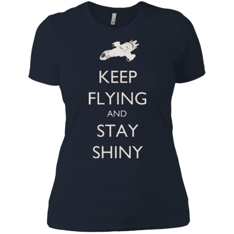 T-Shirts Midnight Navy / X-Small Stay Shiny Women's Premium T-Shirt