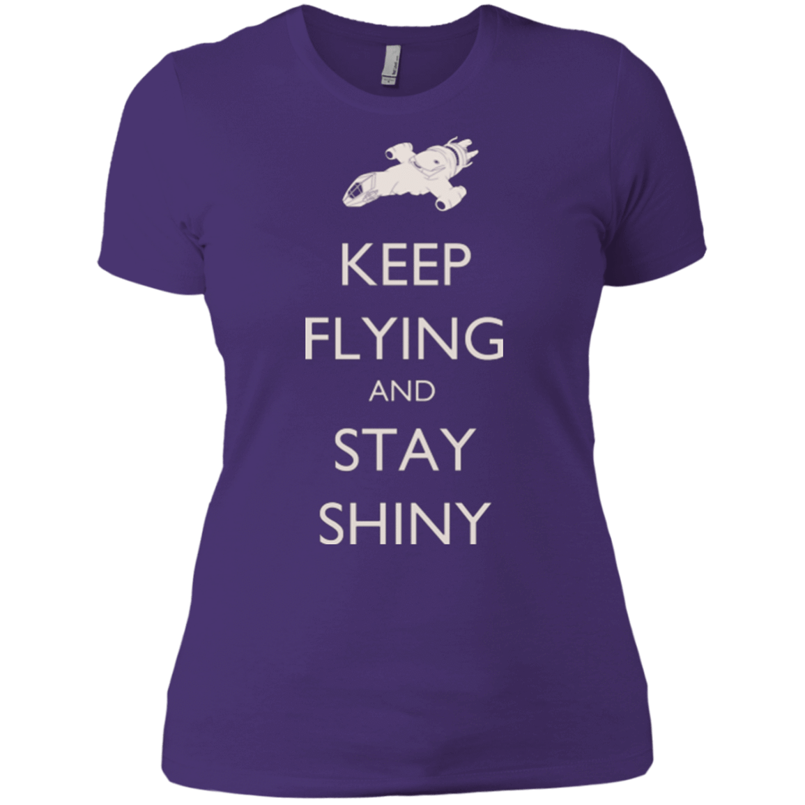 T-Shirts Purple / X-Small Stay Shiny Women's Premium T-Shirt