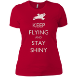 T-Shirts Red / X-Small Stay Shiny Women's Premium T-Shirt