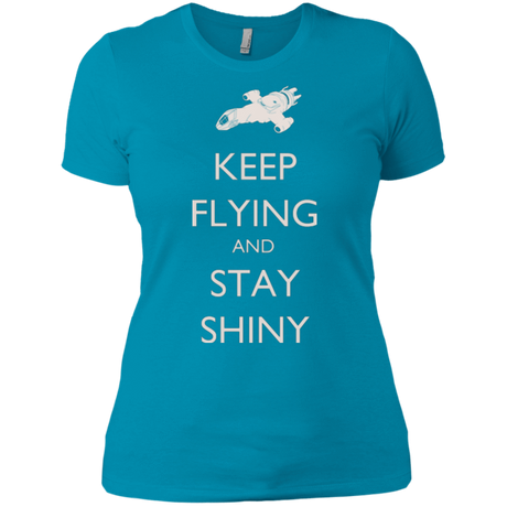 T-Shirts Turquoise / X-Small Stay Shiny Women's Premium T-Shirt