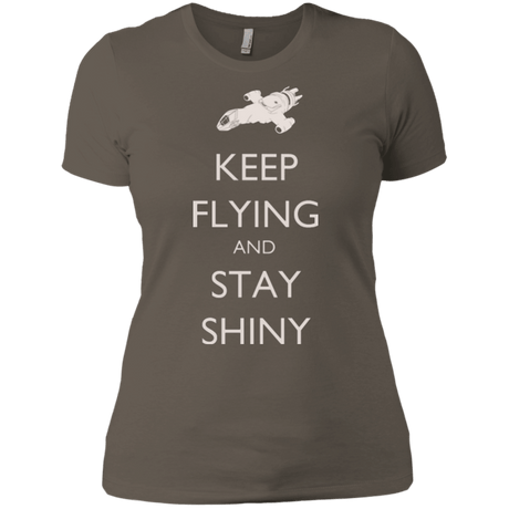 T-Shirts Warm Grey / X-Small Stay Shiny Women's Premium T-Shirt
