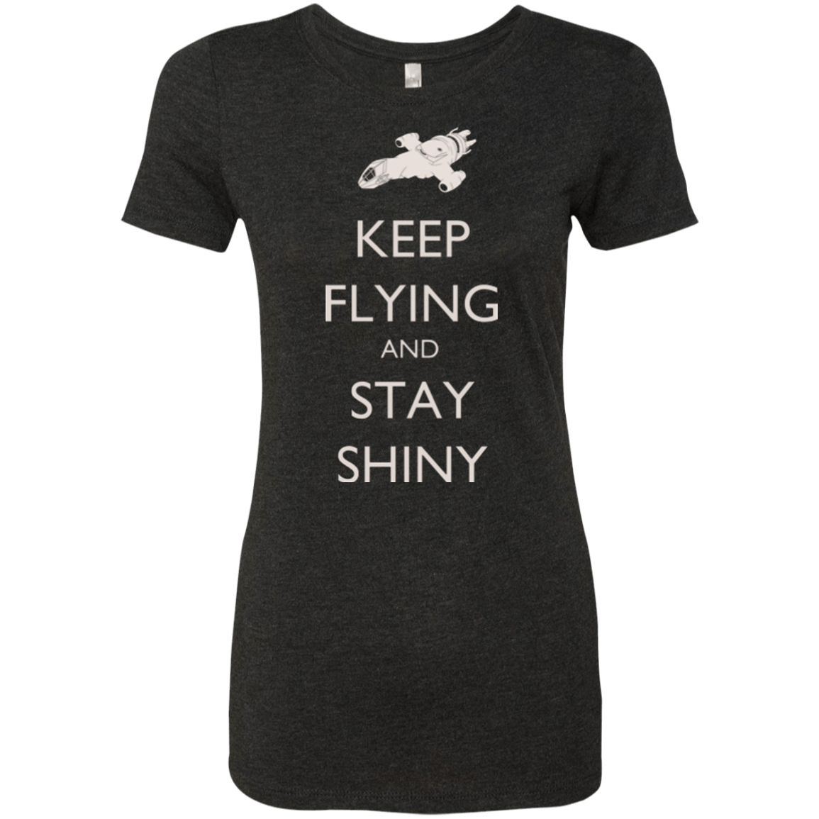 T-Shirts Vintage Black / Small Stay Shiny Women's Triblend T-Shirt