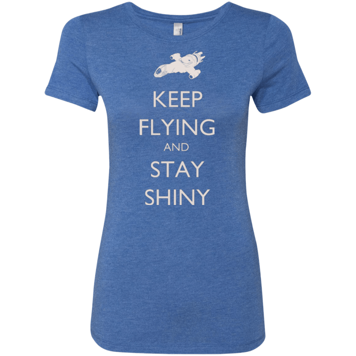 T-Shirts Vintage Royal / Small Stay Shiny Women's Triblend T-Shirt