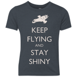 T-Shirts Vintage Navy / YXS Stay Shiny Youth Triblend T-Shirt