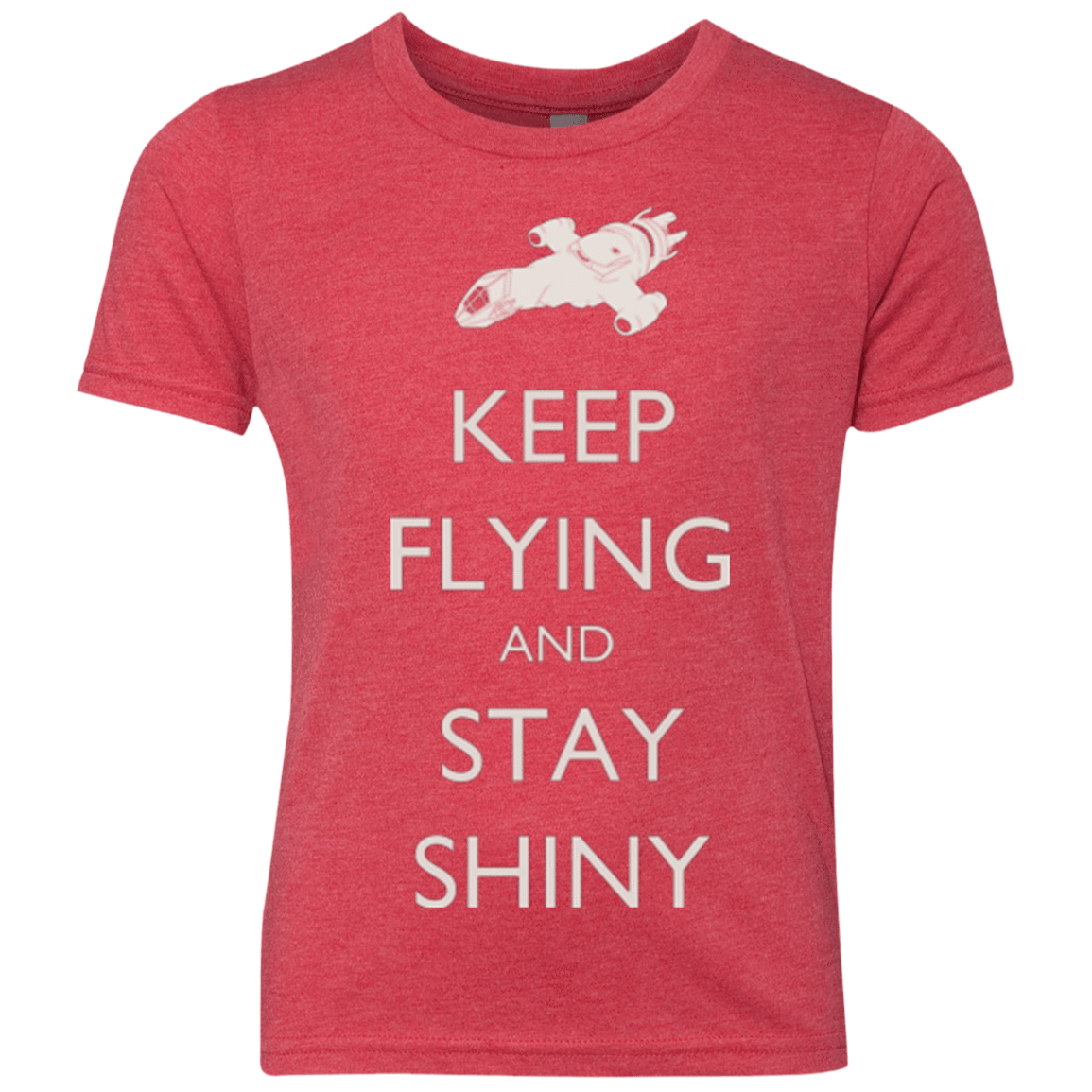 T-Shirts Vintage Red / YXS Stay Shiny Youth Triblend T-Shirt