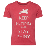T-Shirts Vintage Red / YXS Stay Shiny Youth Triblend T-Shirt