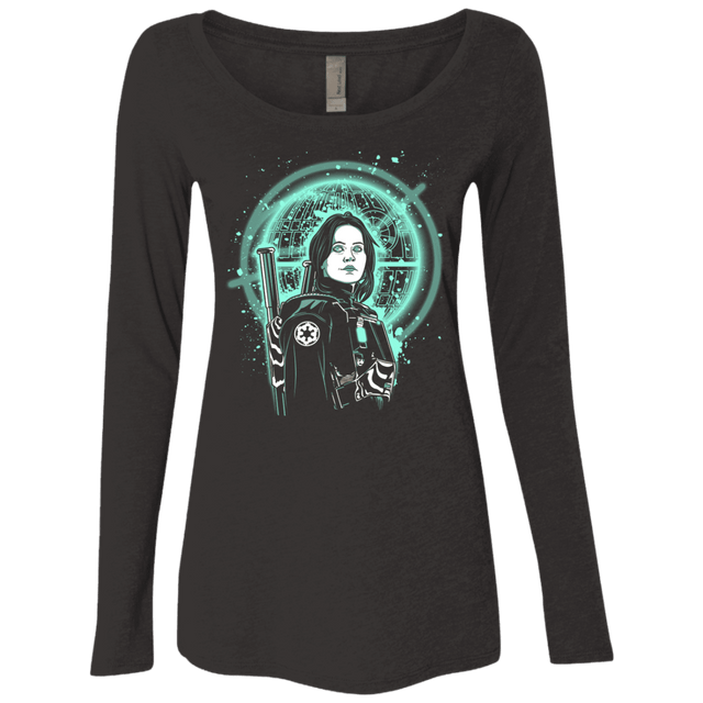 T-Shirts Vintage Black / Small Steal the Plans Women's Triblend Long Sleeve Shirt