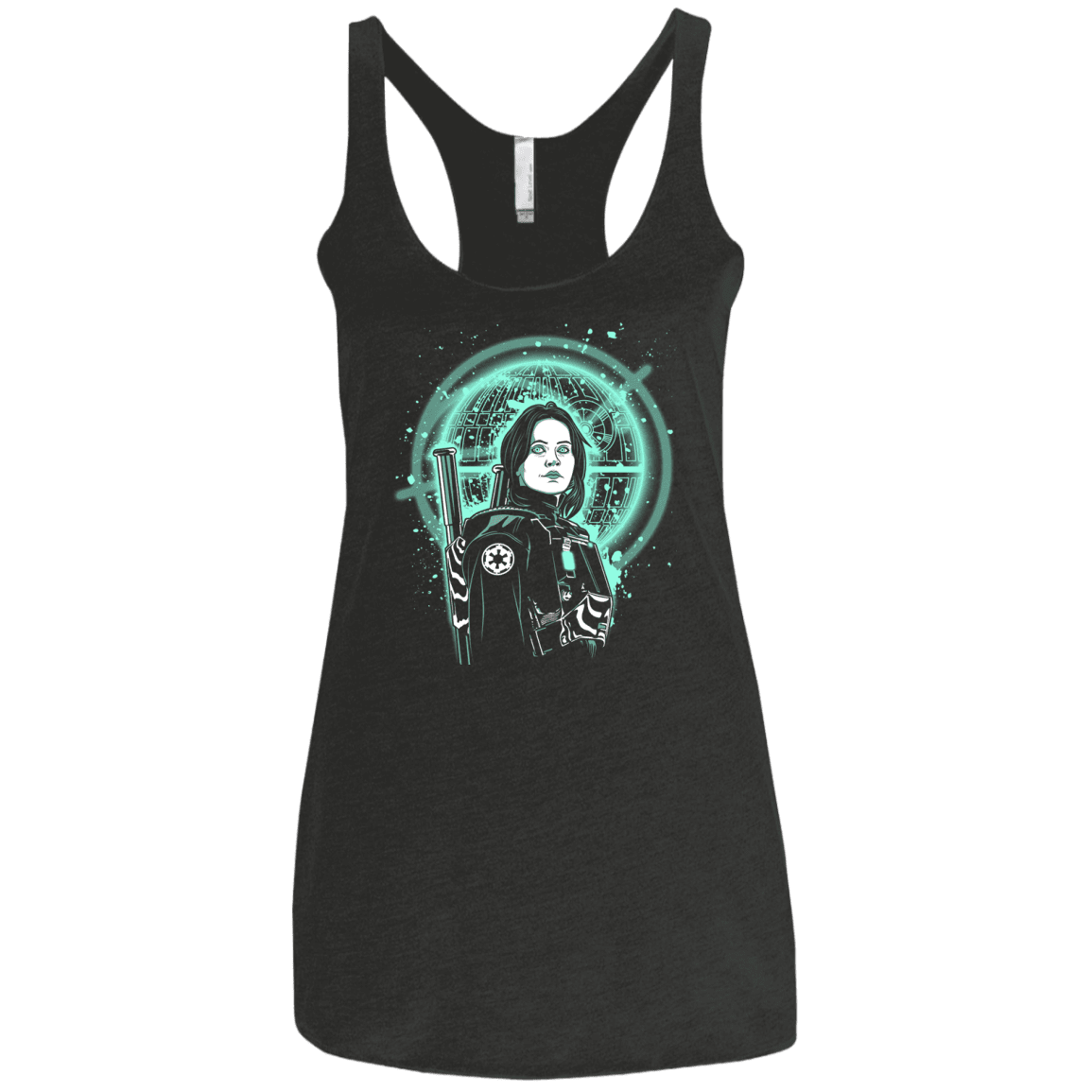 T-Shirts Vintage Black / X-Small Steal the Plans Women's Triblend Racerback Tank