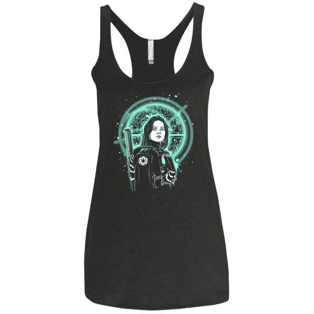 T-Shirts Vintage Black / X-Small Steal the Plans Women's Triblend Racerback Tank