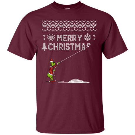 T-Shirts Maroon / S Stealing Christmas 1.0 T-Shirt