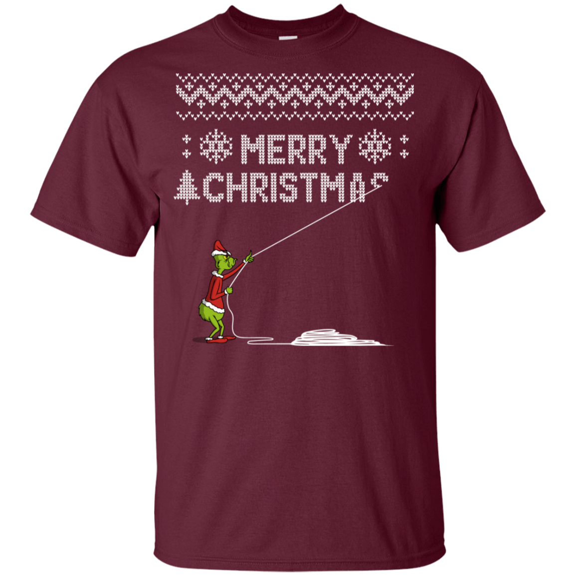 T-Shirts Maroon / YXS Stealing Christmas 1.0 Youth T-Shirt