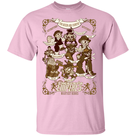 T-Shirts Light Pink / S Steampunk Avengers T-Shirt