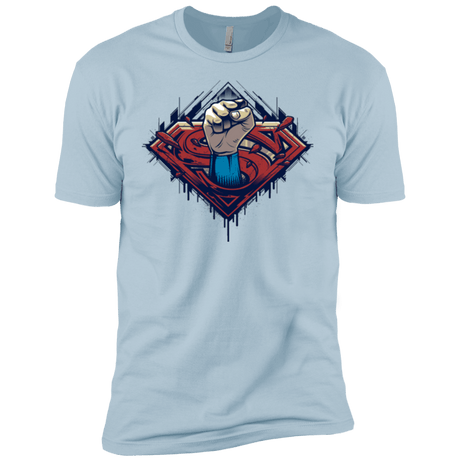 T-Shirts Light Blue / YXS Steel Hero Boys Premium T-Shirt