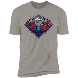 T-Shirts Light Grey / YXS Steel Hero Boys Premium T-Shirt