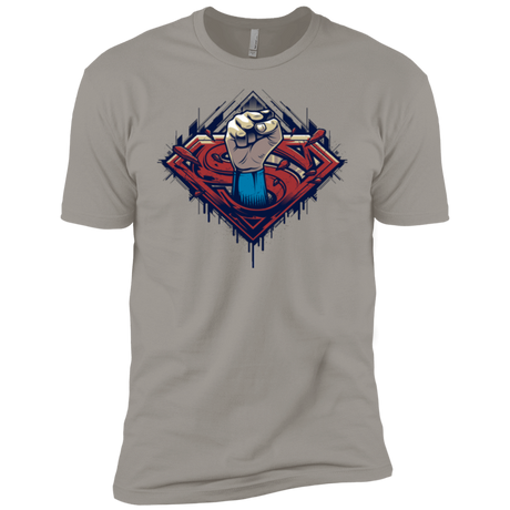 T-Shirts Light Grey / YXS Steel Hero Boys Premium T-Shirt