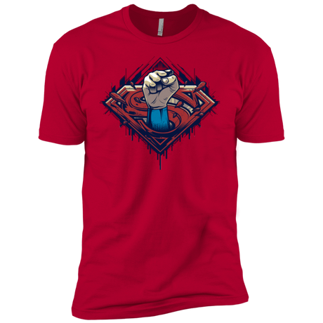 T-Shirts Red / YXS Steel Hero Boys Premium T-Shirt