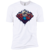 T-Shirts White / YXS Steel Hero Boys Premium T-Shirt