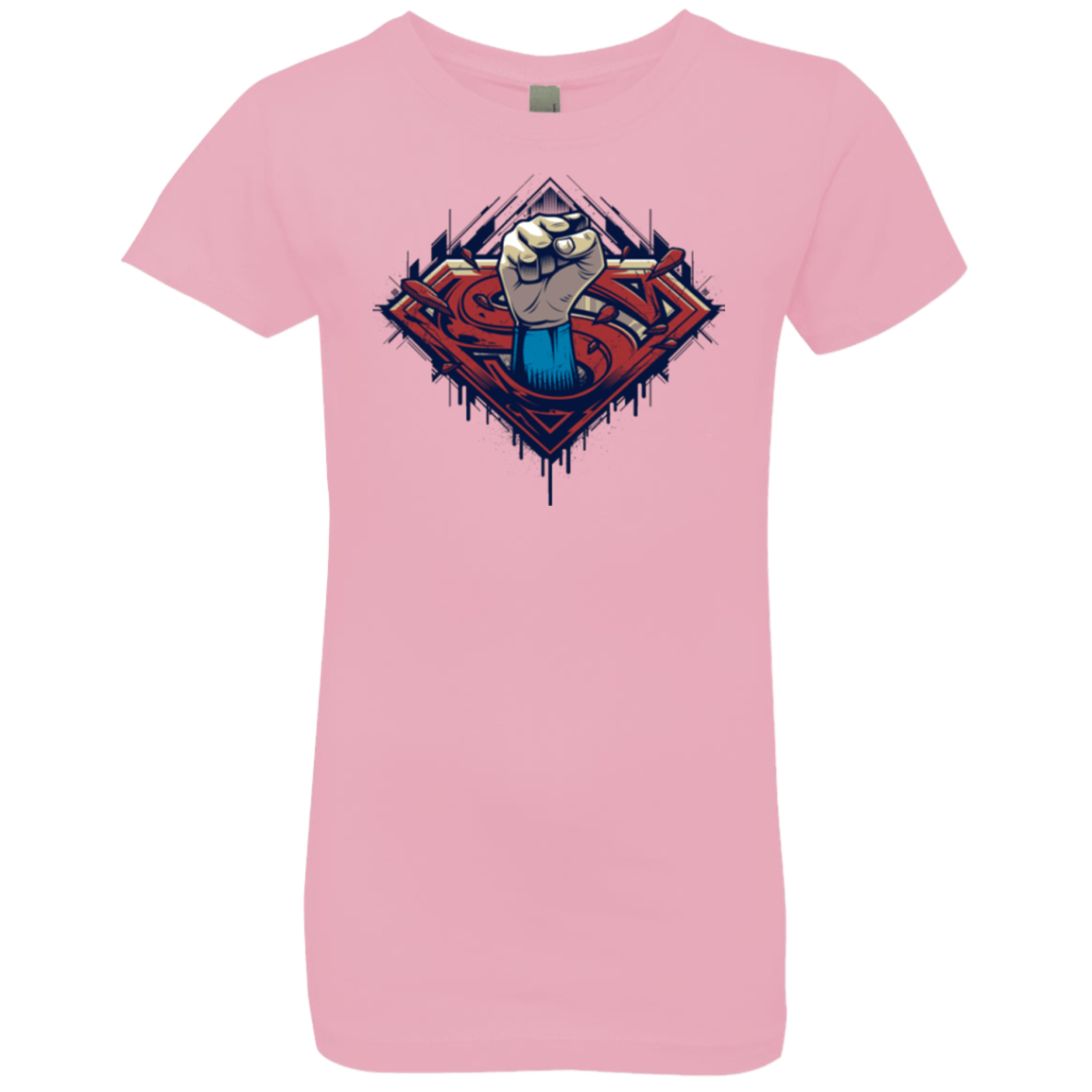 T-Shirts Light Pink / YXS Steel Hero Girls Premium T-Shirt